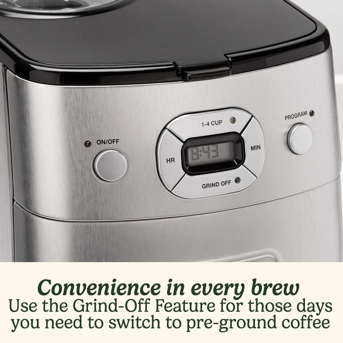 Grind Brew Coffee Maker DGB650BCU Cuisinart